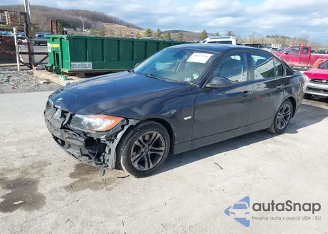 2008 BMW 328I из США, поврежденный, VIN WBAVA37518ND55750
